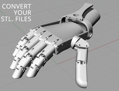 Convert your files to STL